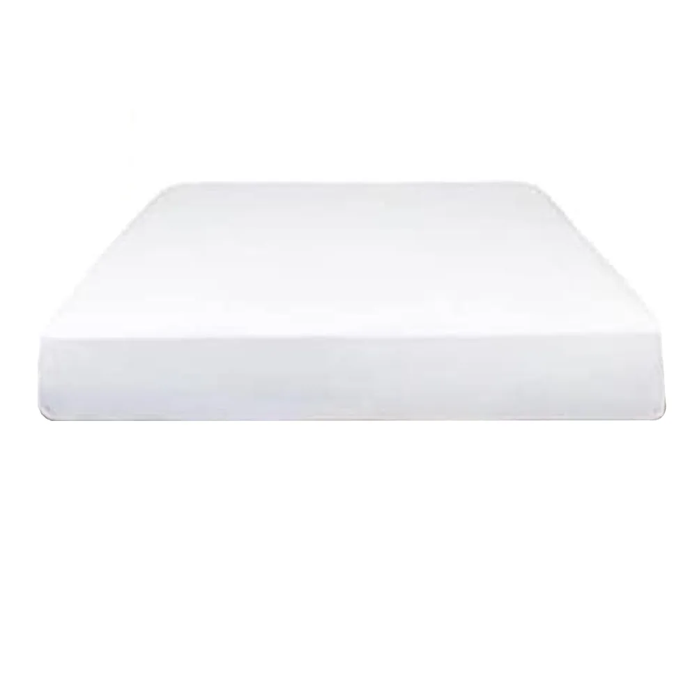 12 Pk Waterproof Mattress Cover Heavy Duty Vinyl White Bed Protector Full Size