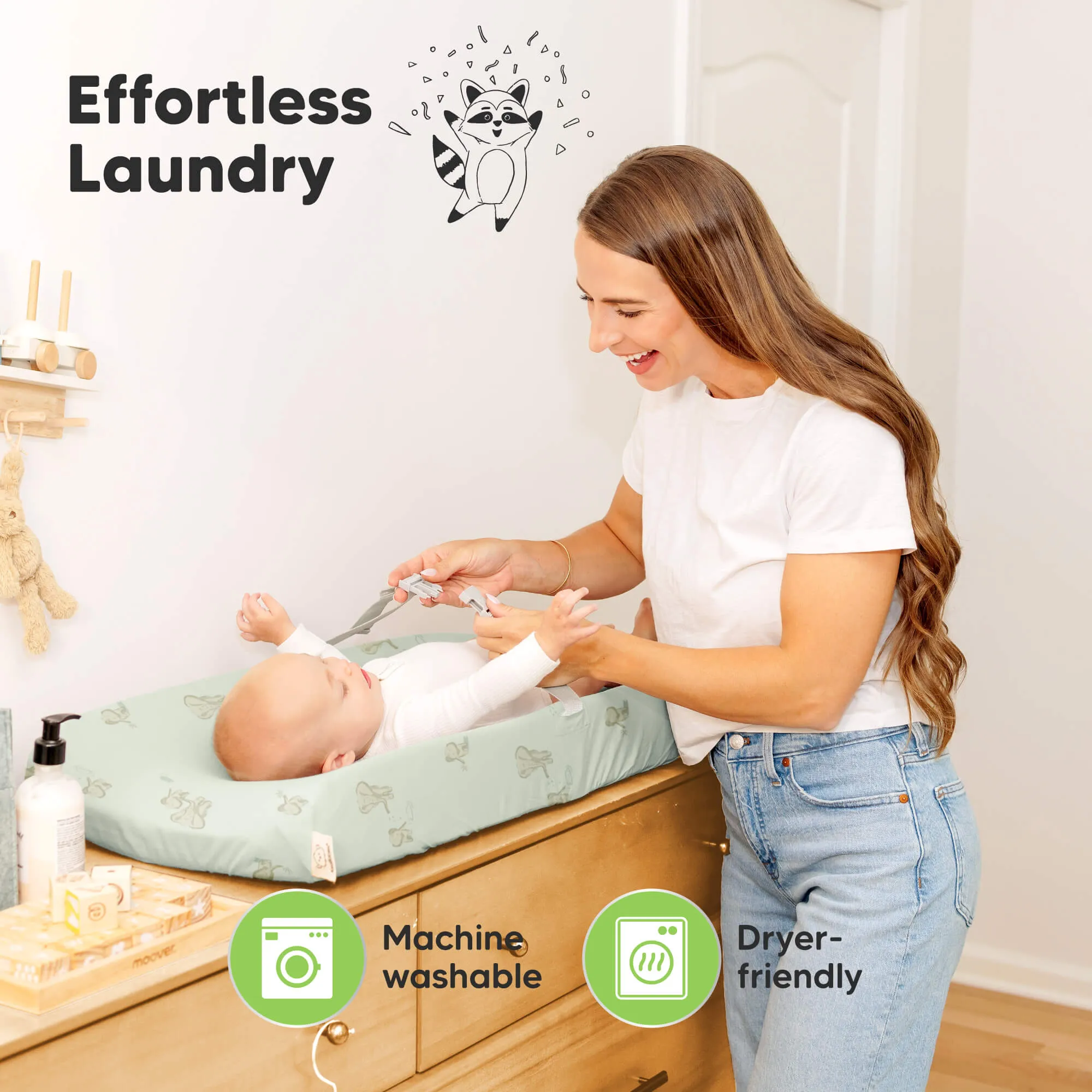 2-Pack Soothe Changing Pad Covers (Elly)