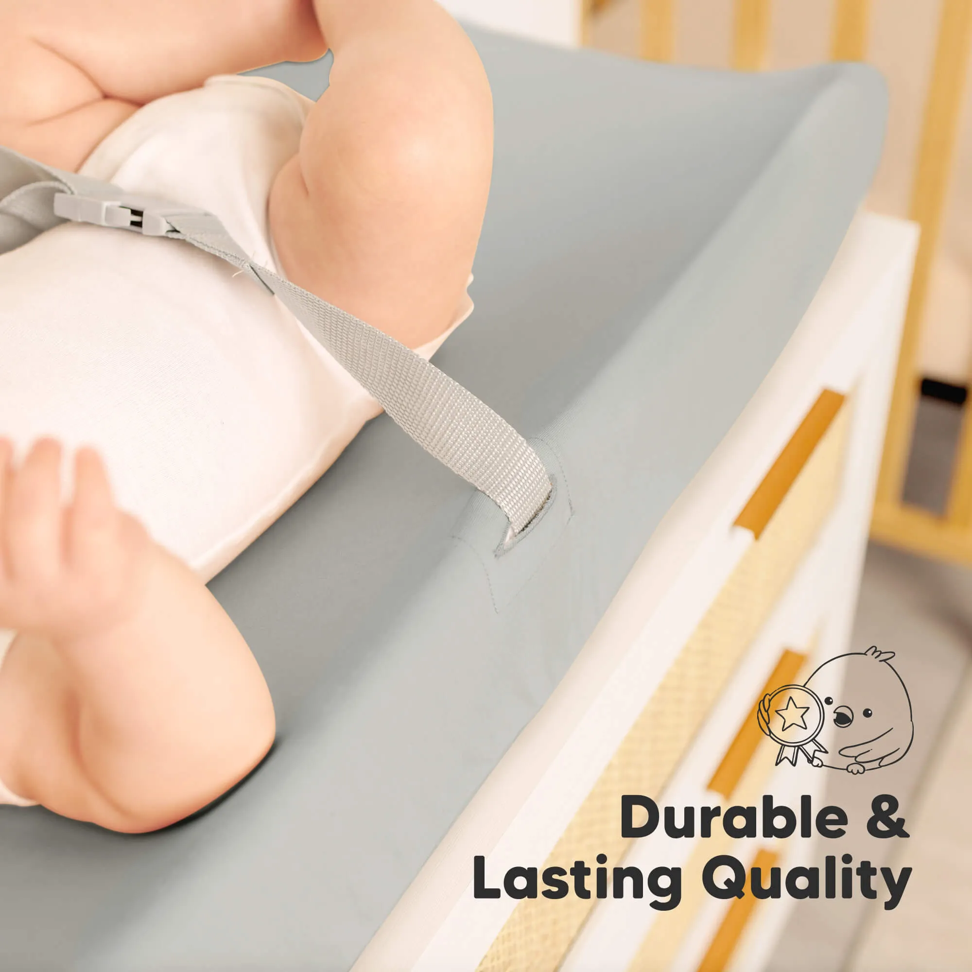 2-Pack Soothe Changing Pad Covers (Steel)