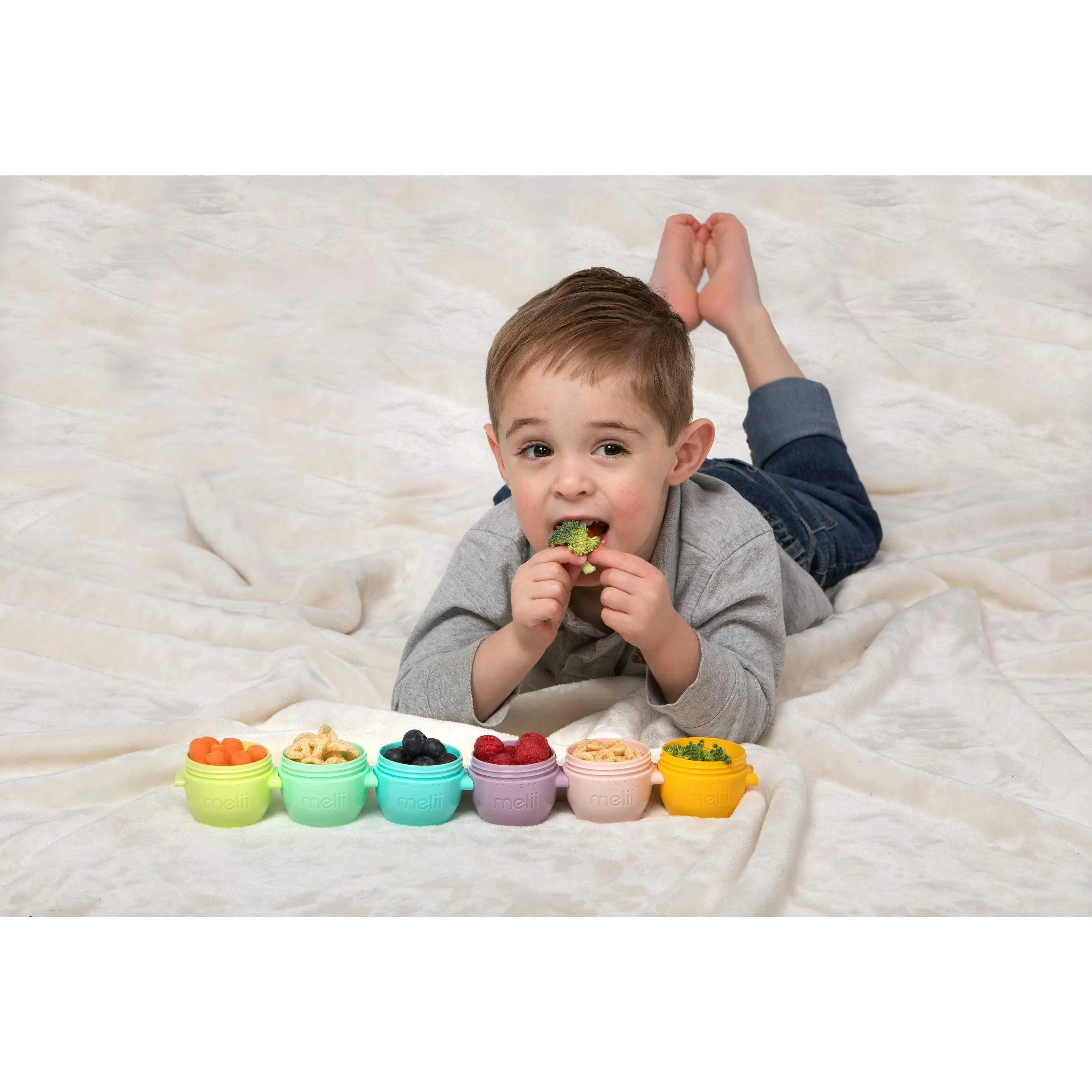 2oz Snap & Go Pods - 6 Freezer & Snack Containers