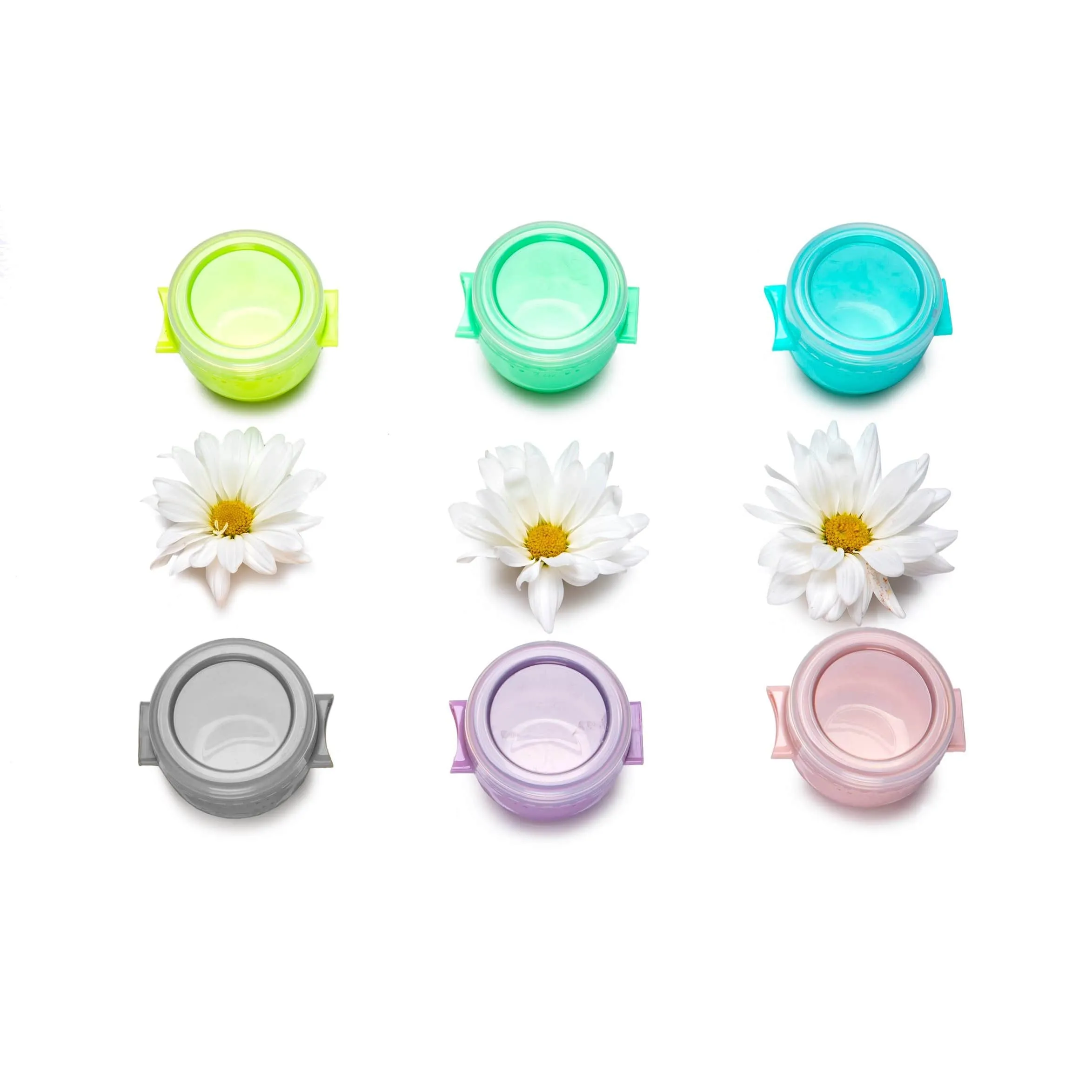 2oz Snap & Go Pods - 6 Freezer & Snack Containers