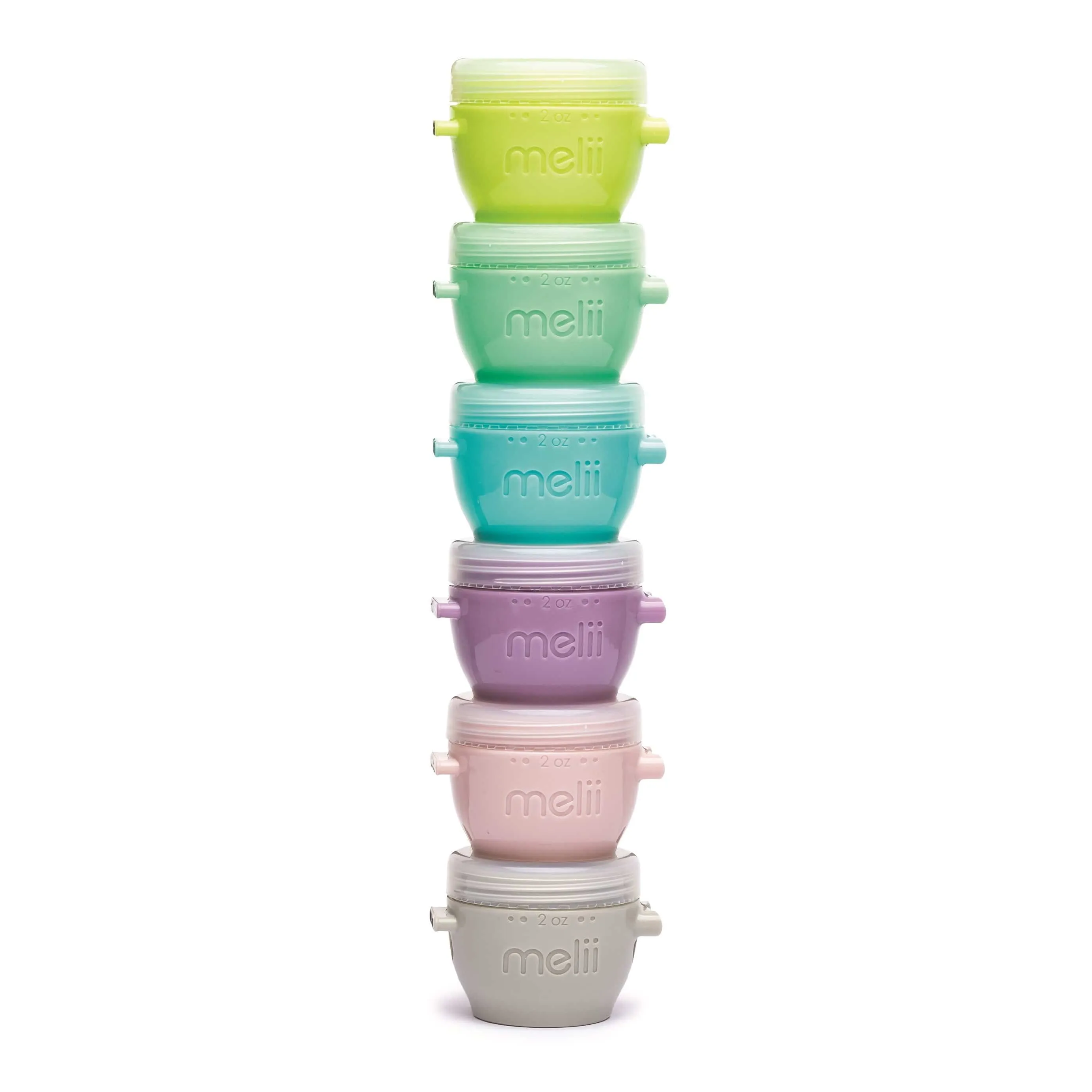 2oz Snap & Go Pods - 6 Freezer & Snack Containers