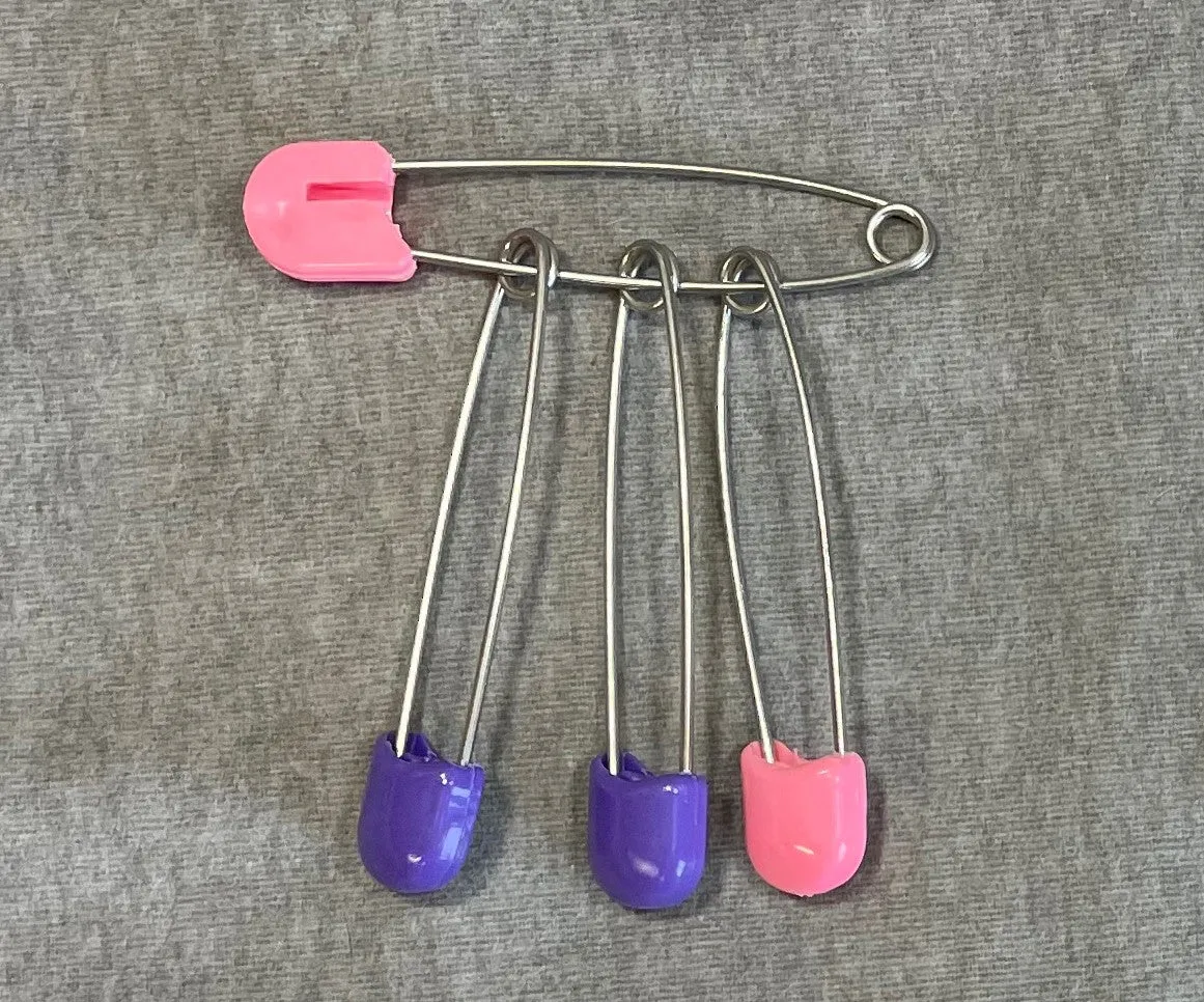 3-Inch Jumbo Diaper Pins