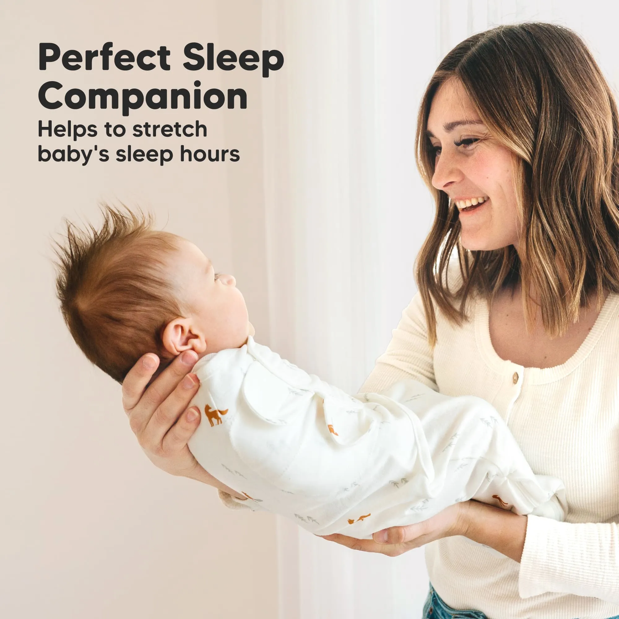 3-Pack Soothe Zippy Swaddle Wrap (Bumble Bear)