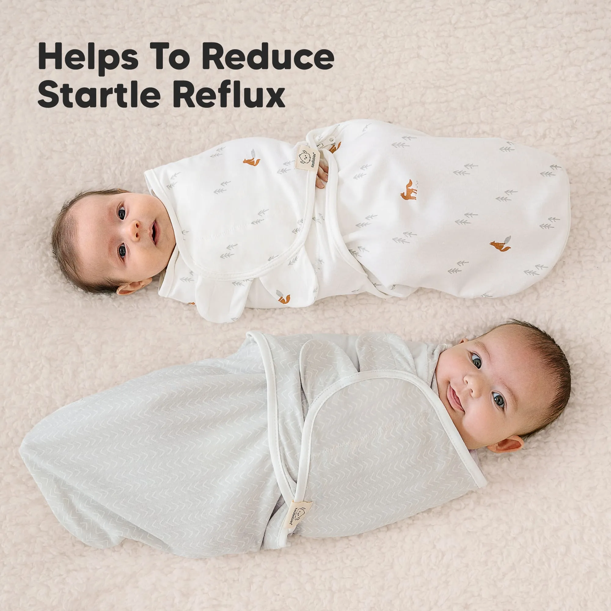 3-Pack Soothe Zippy Swaddle Wrap (Bumble Bear)