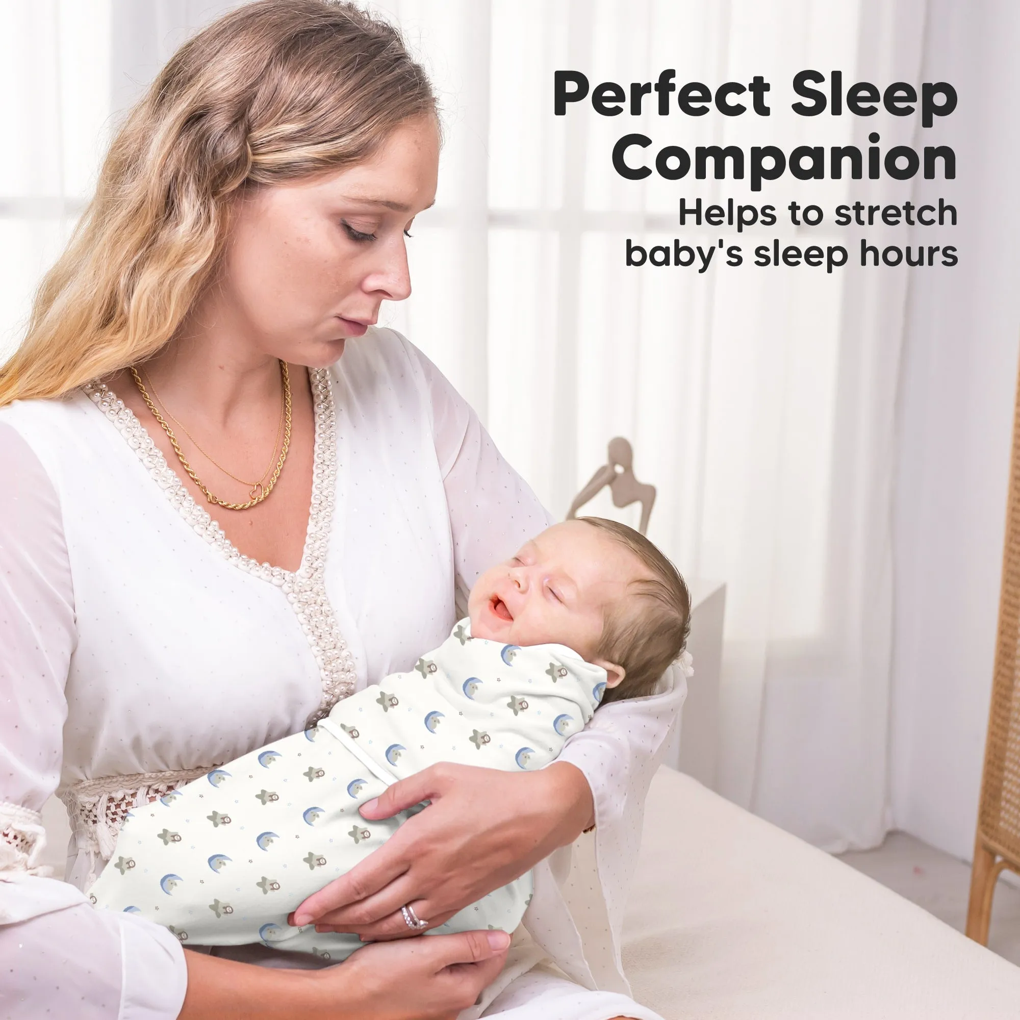3-Pack Soothe Zippy Swaddle Wrap (Cosmo)