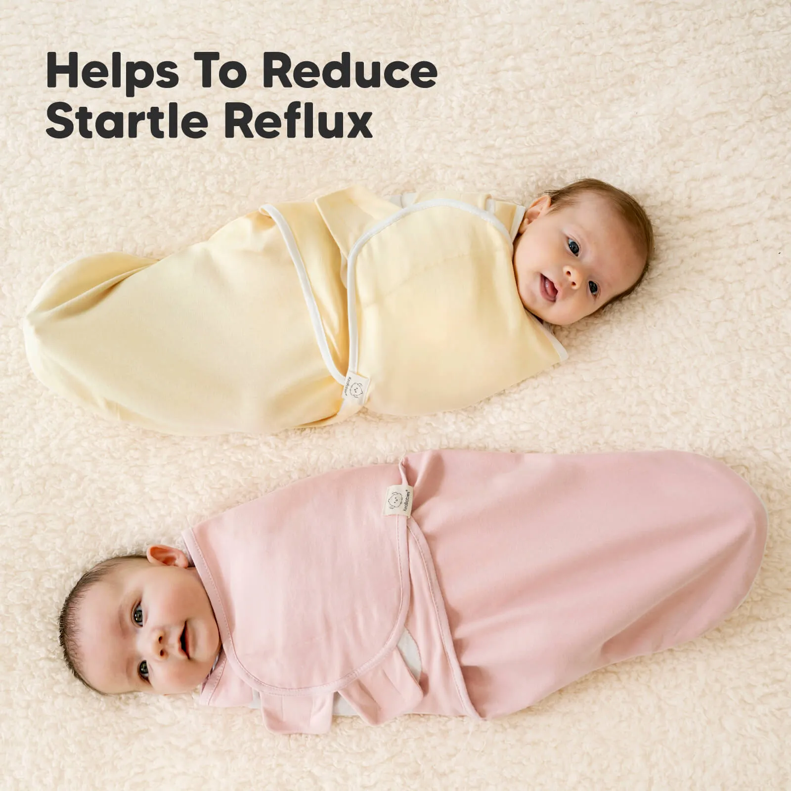 3-Pack Soothe Zippy Swaddle Wrap (Daffodil)