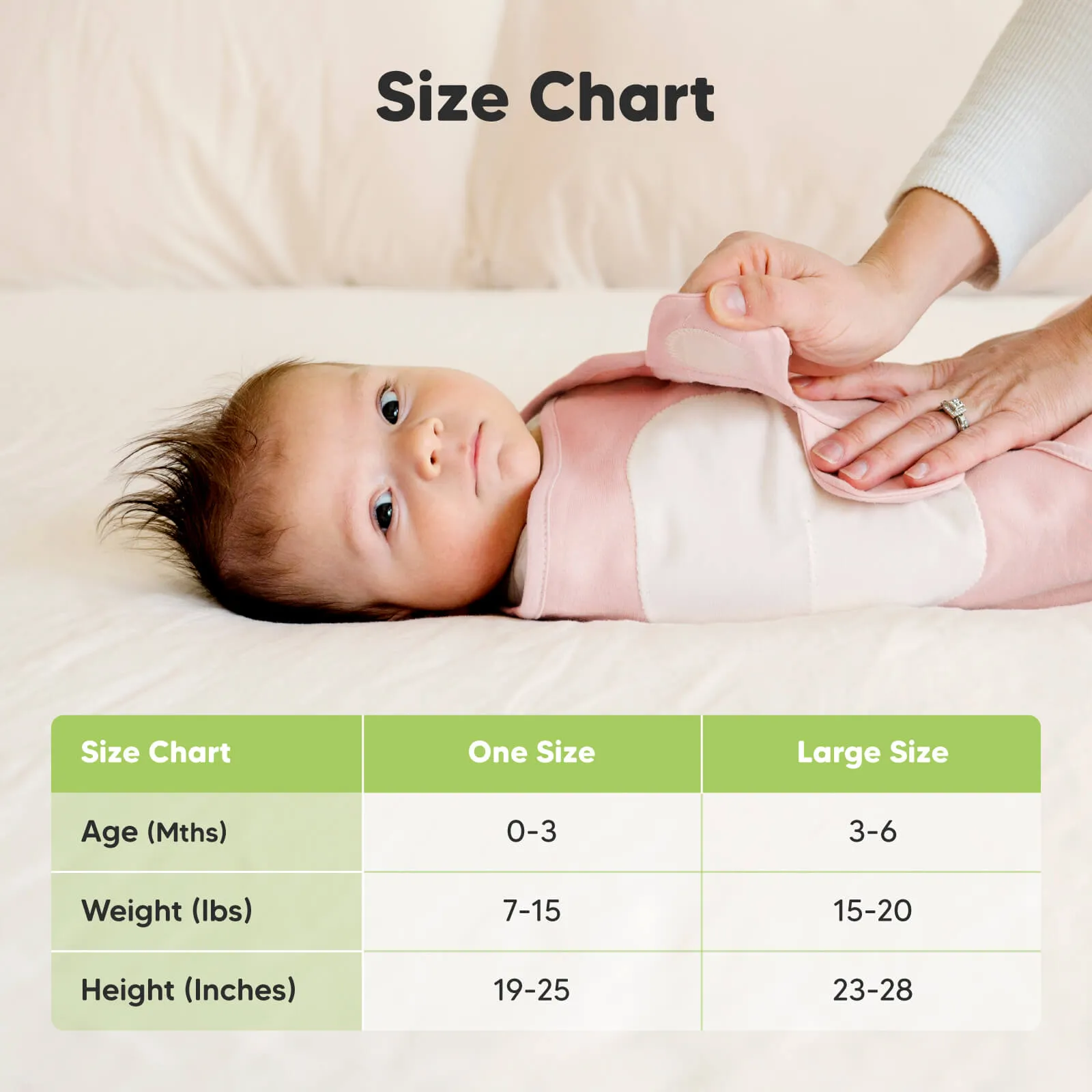 3-Pack Soothe Zippy Swaddle Wrap (Daffodil)