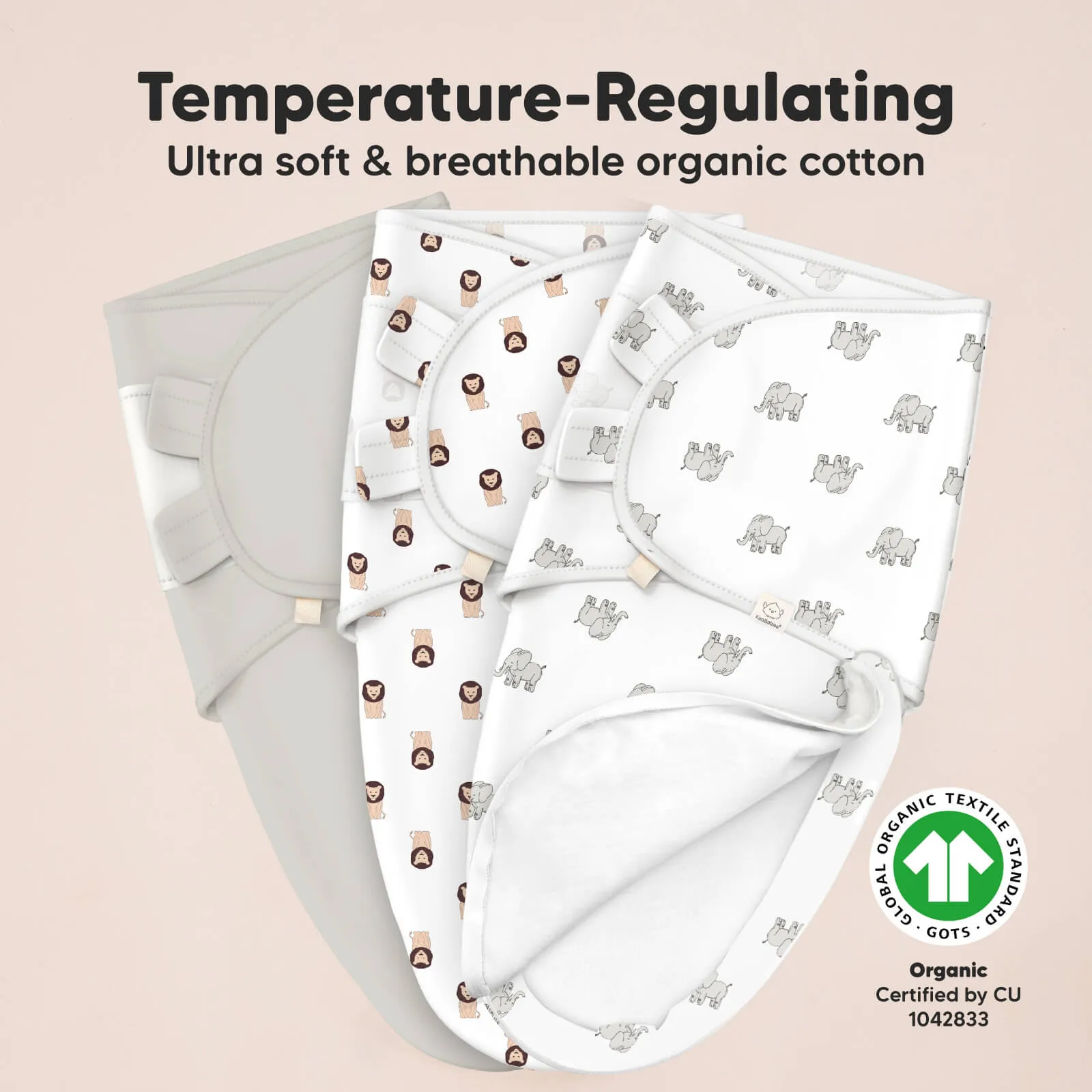 3-Pack Soothe Zippy Swaddle Wrap (The Wild 2)