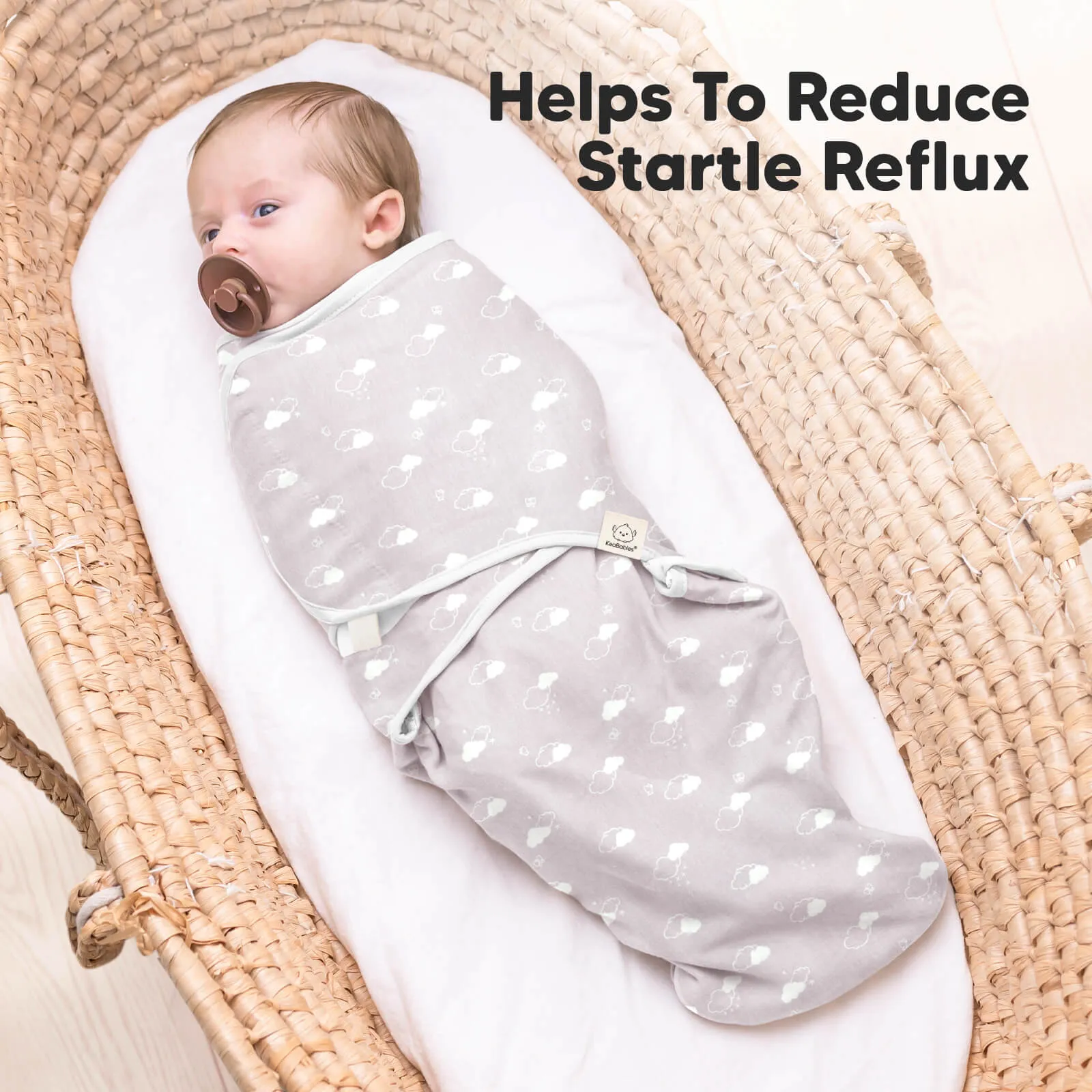 3-Pack Soothe Zippy Swaddle Wrap