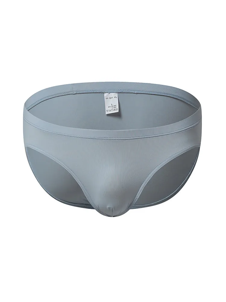 4 Pack Mens Seamless Ultra-Thin Briefs