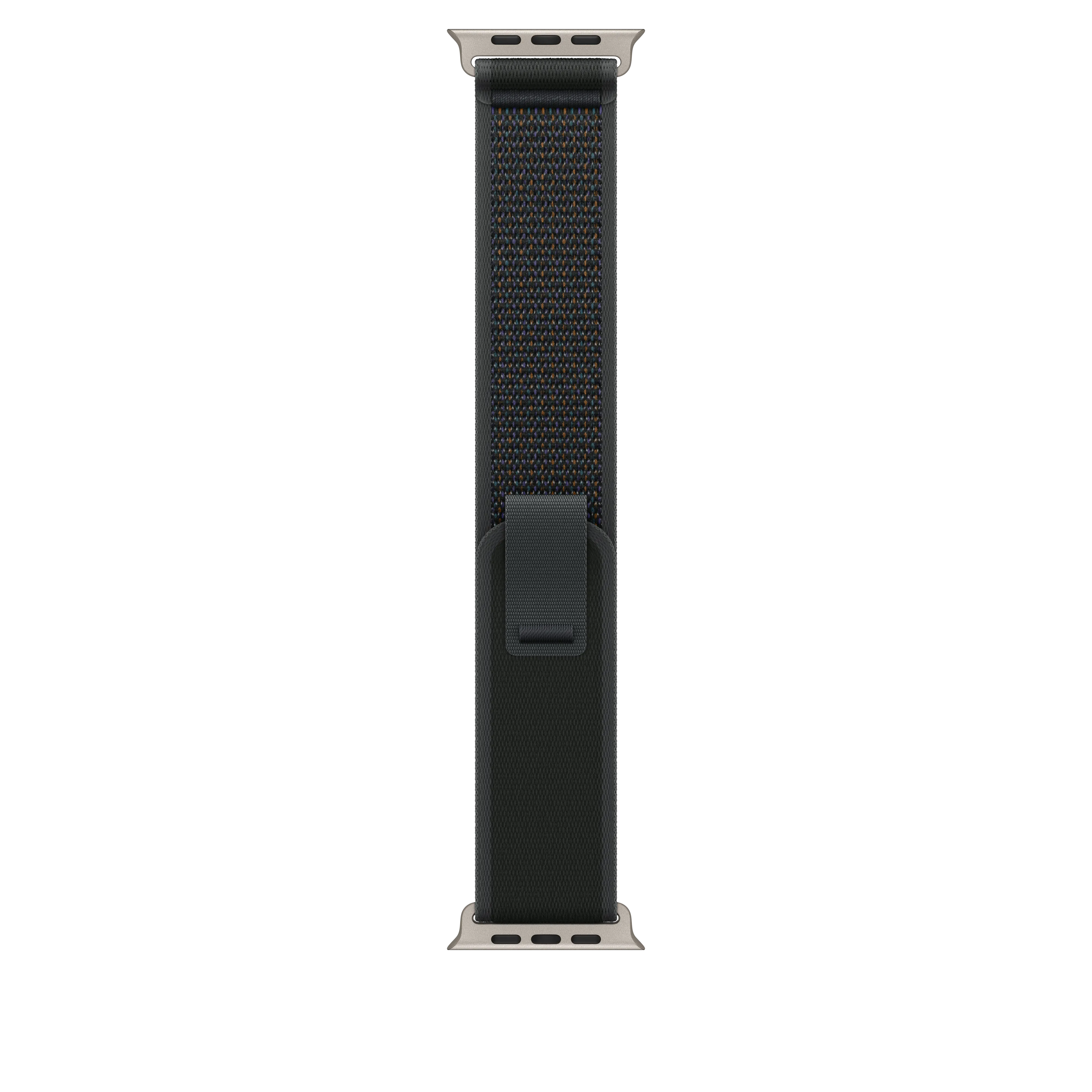 49mm Black Trail Loop - S/M - Natural Titanium Finish