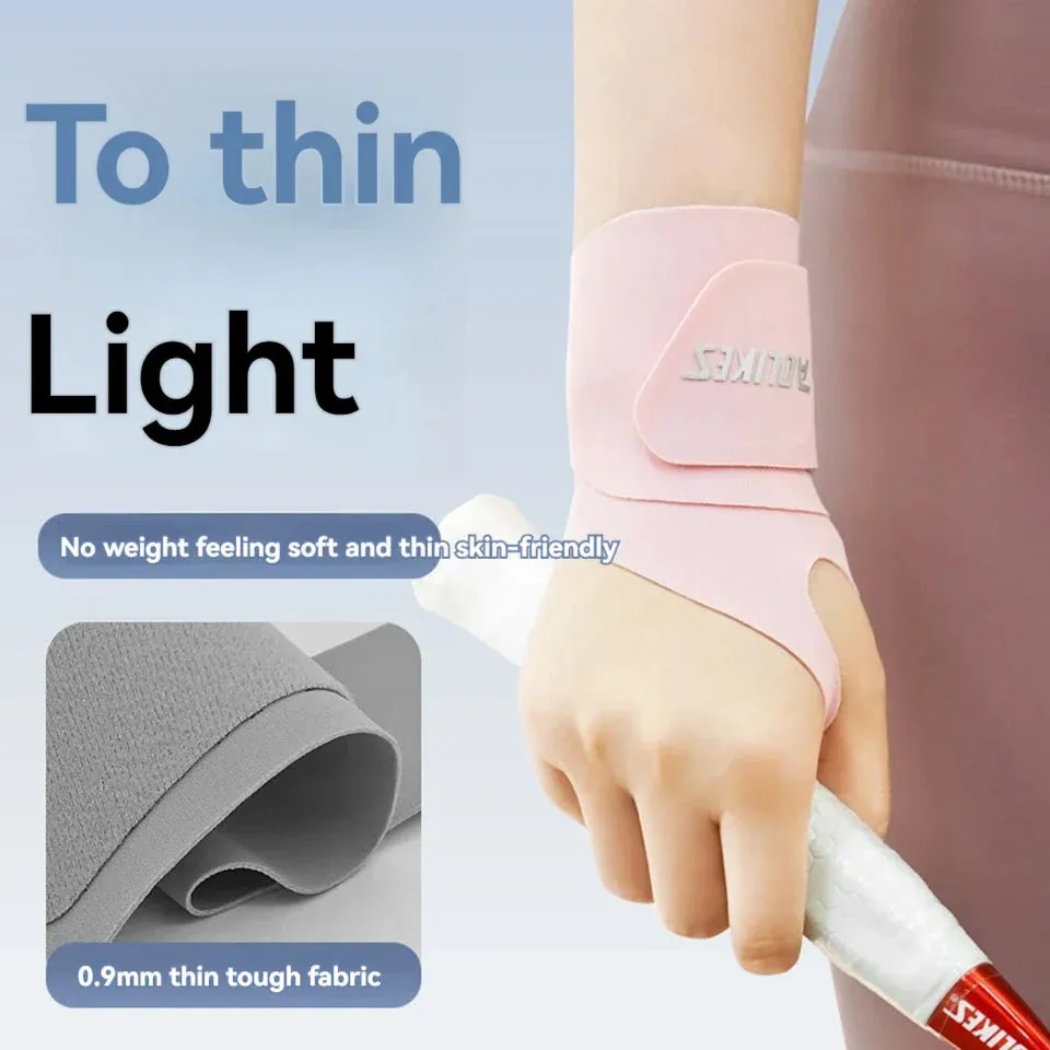 Adjustable Wrist Support For Sports Ultra Thin & Soft Men & Women