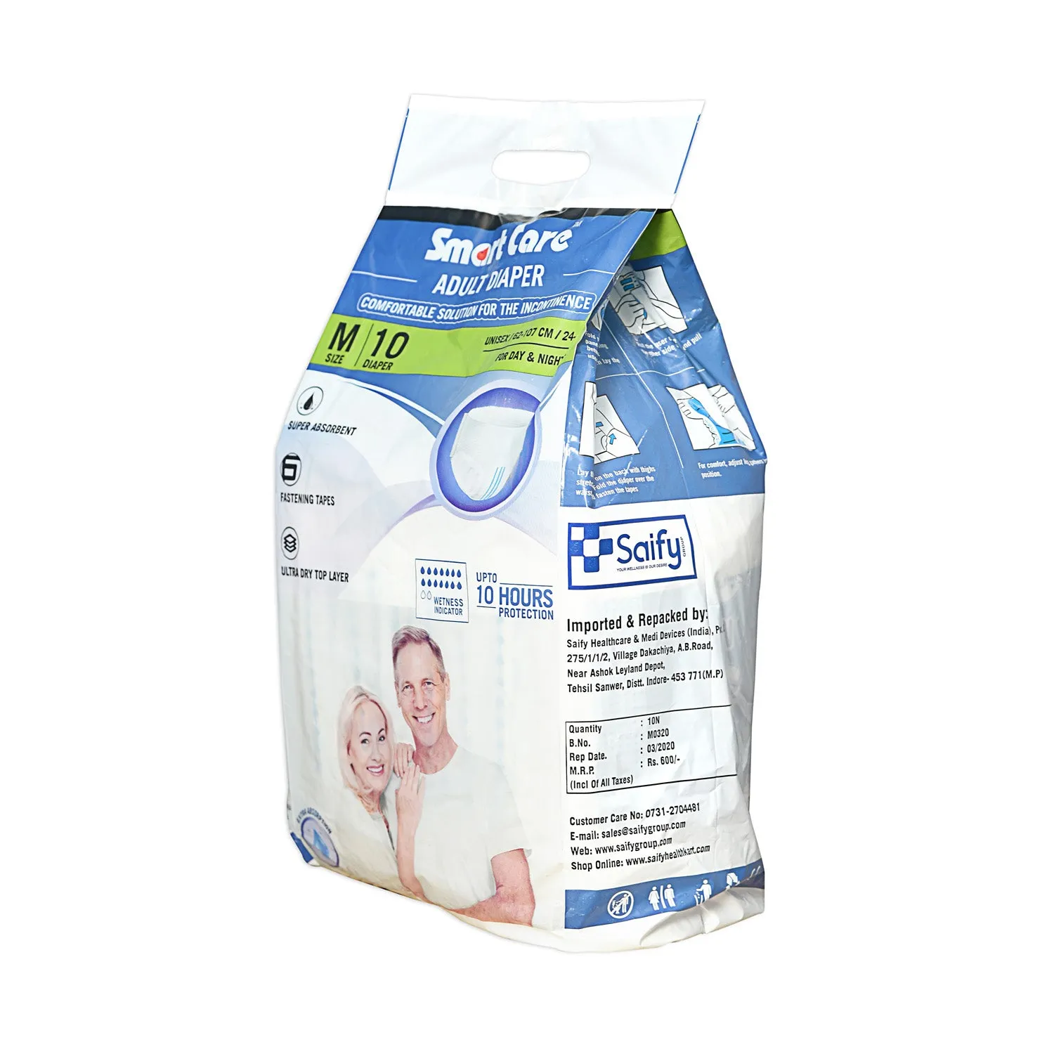 Adult Diaper Medium Pack of 30 Pcs