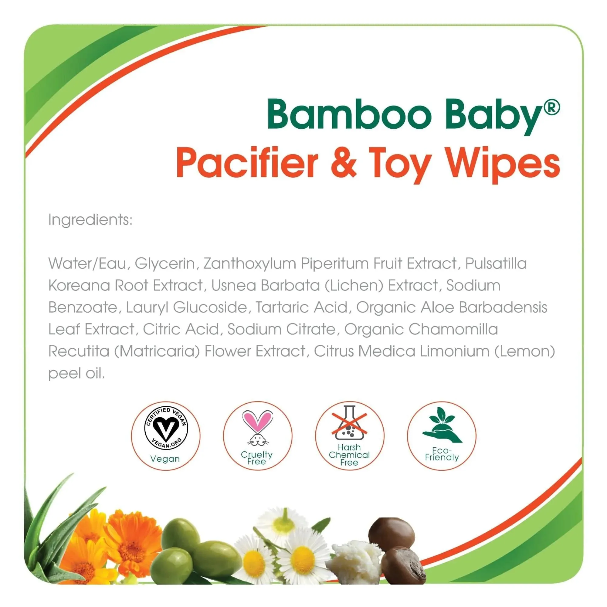 Aleva Naturals® Bamboo Baby® Pacifier & Toy Wipes - 30 count