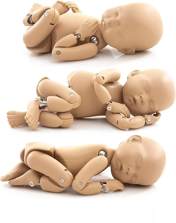 Babymoon Baby Posing Practising Doll | Baby Mannequin | Baby Photoshoot Props | Posing Aids