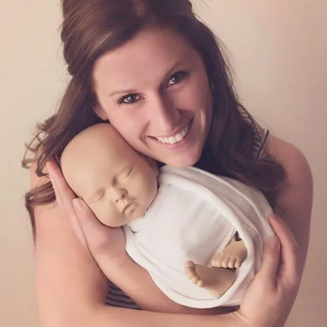Babymoon Baby Posing Practising Doll | Baby Mannequin | Baby Photoshoot Props | Posing Aids
