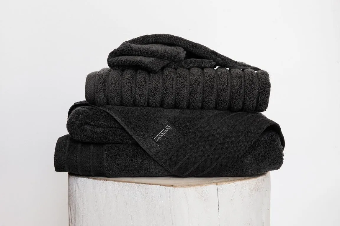 Bemboka Pure Cotton Bath Sheet - Luxe Charcoal
