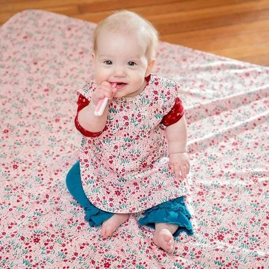 Blushing Blooms Splash Mat