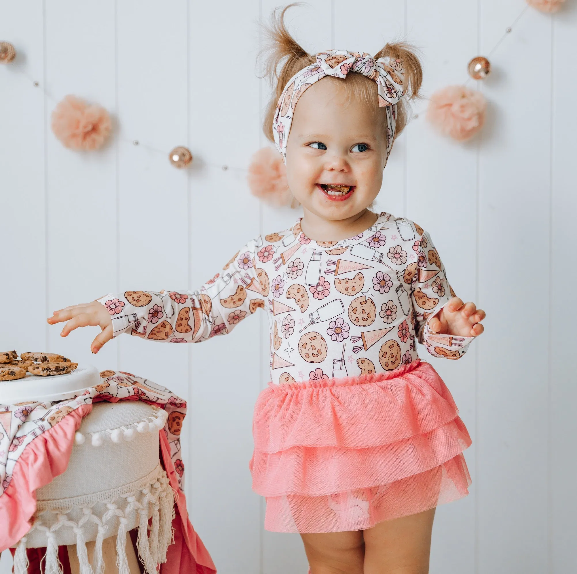 Boho Christmas Dream Tutu Bodysuit Dress