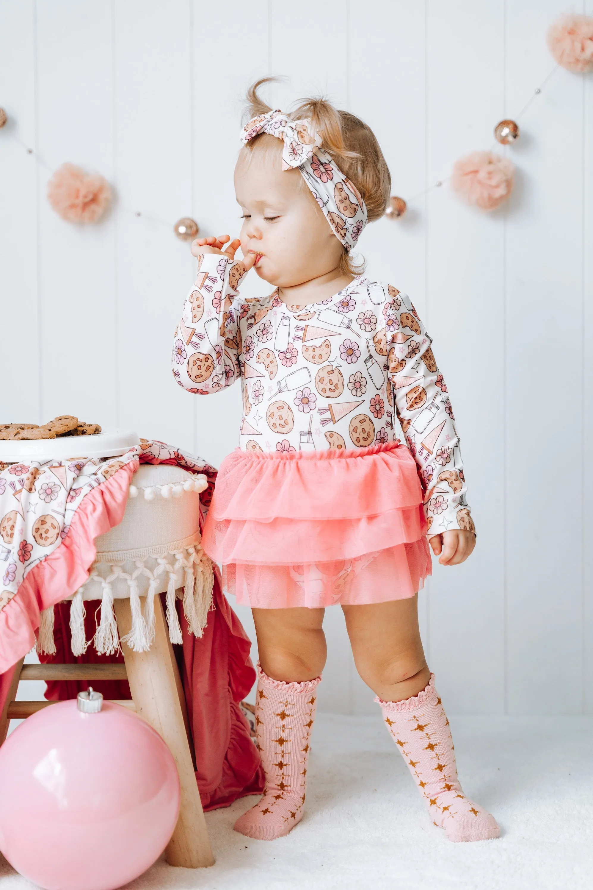 Boho Christmas Dream Tutu Bodysuit Dress