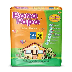 BONA PAPA PRO PLUS SMALL DIAPER 50PCS