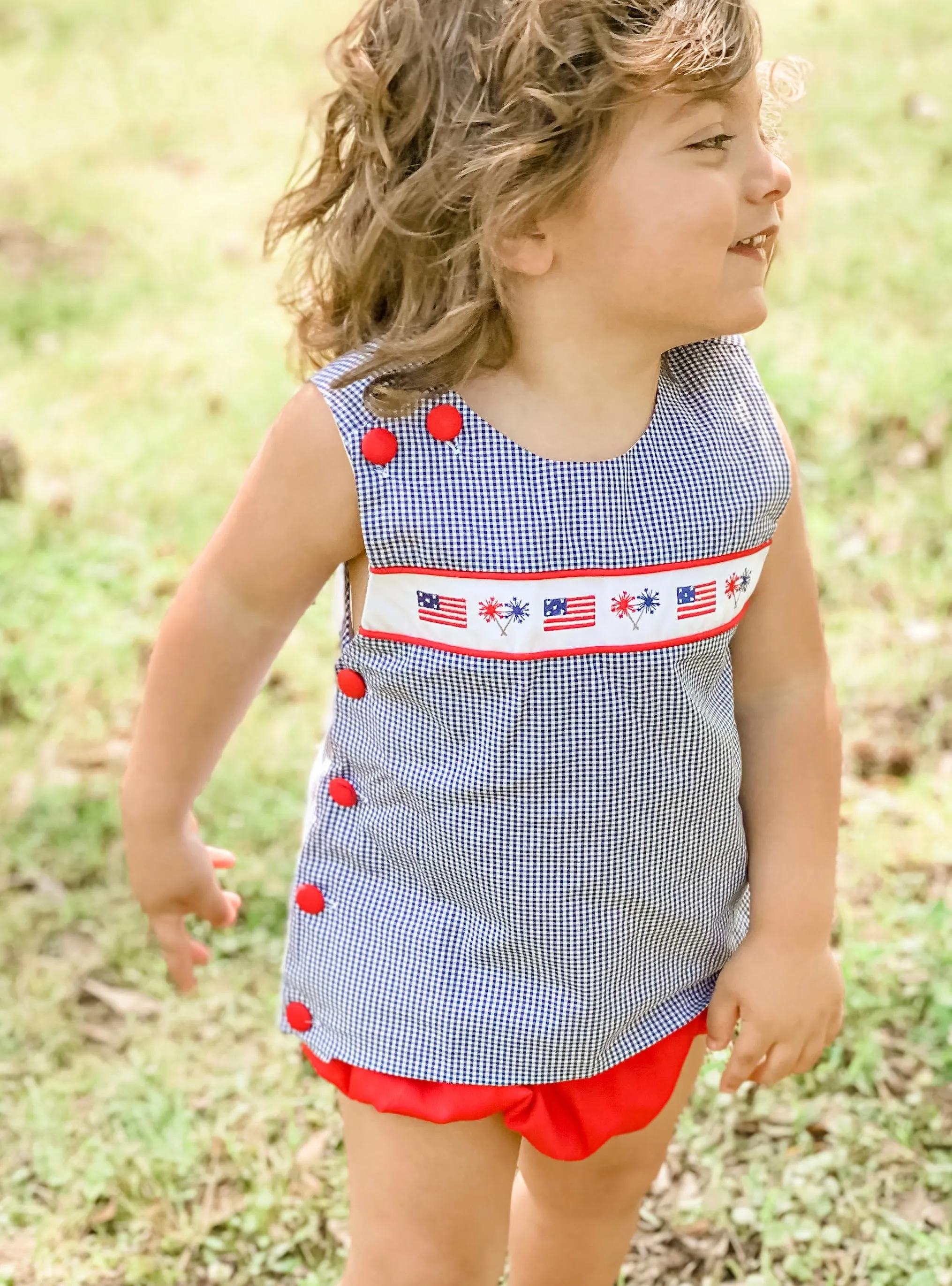 Boys USA Diaper Set