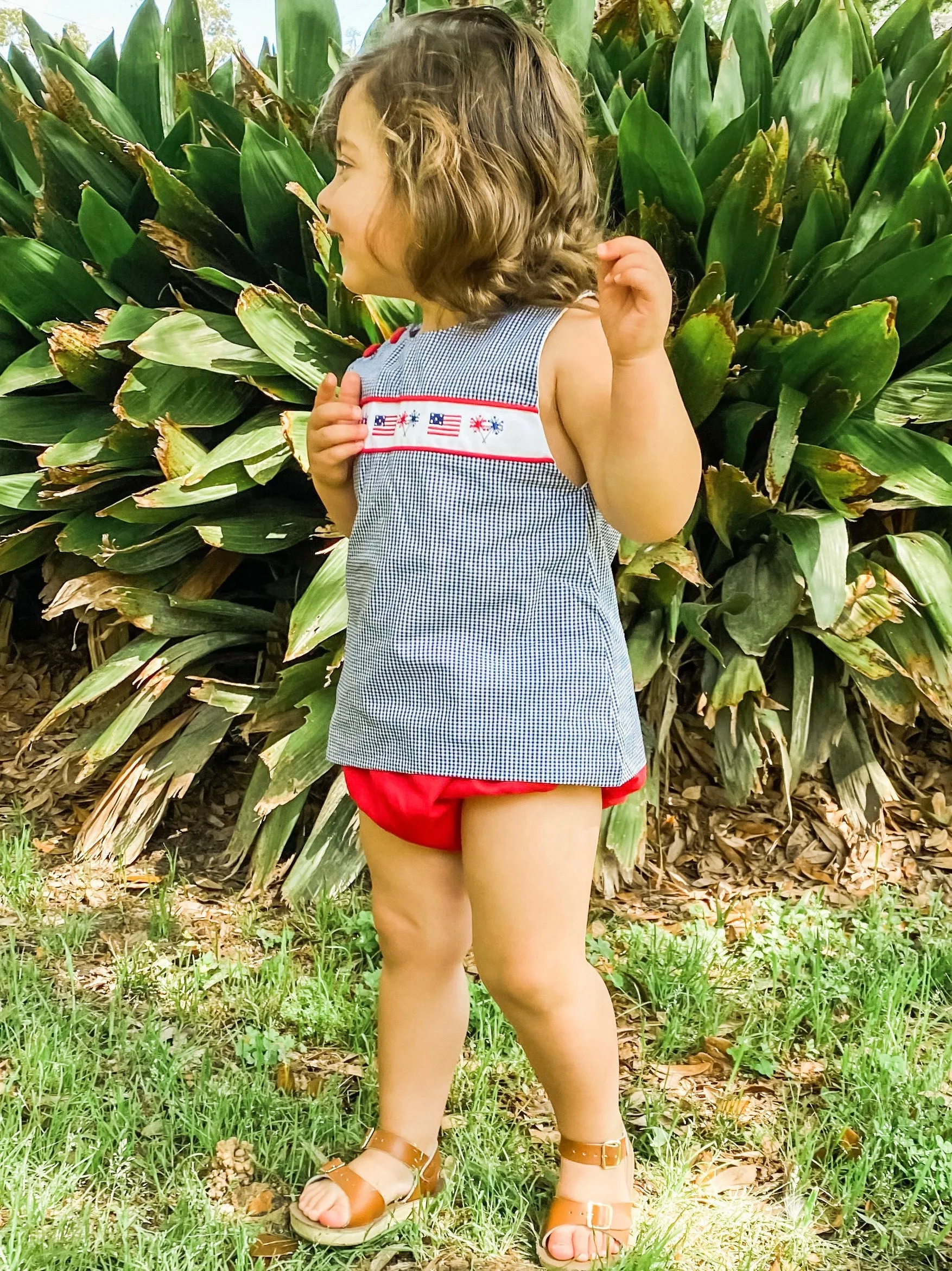 Boys USA Diaper Set