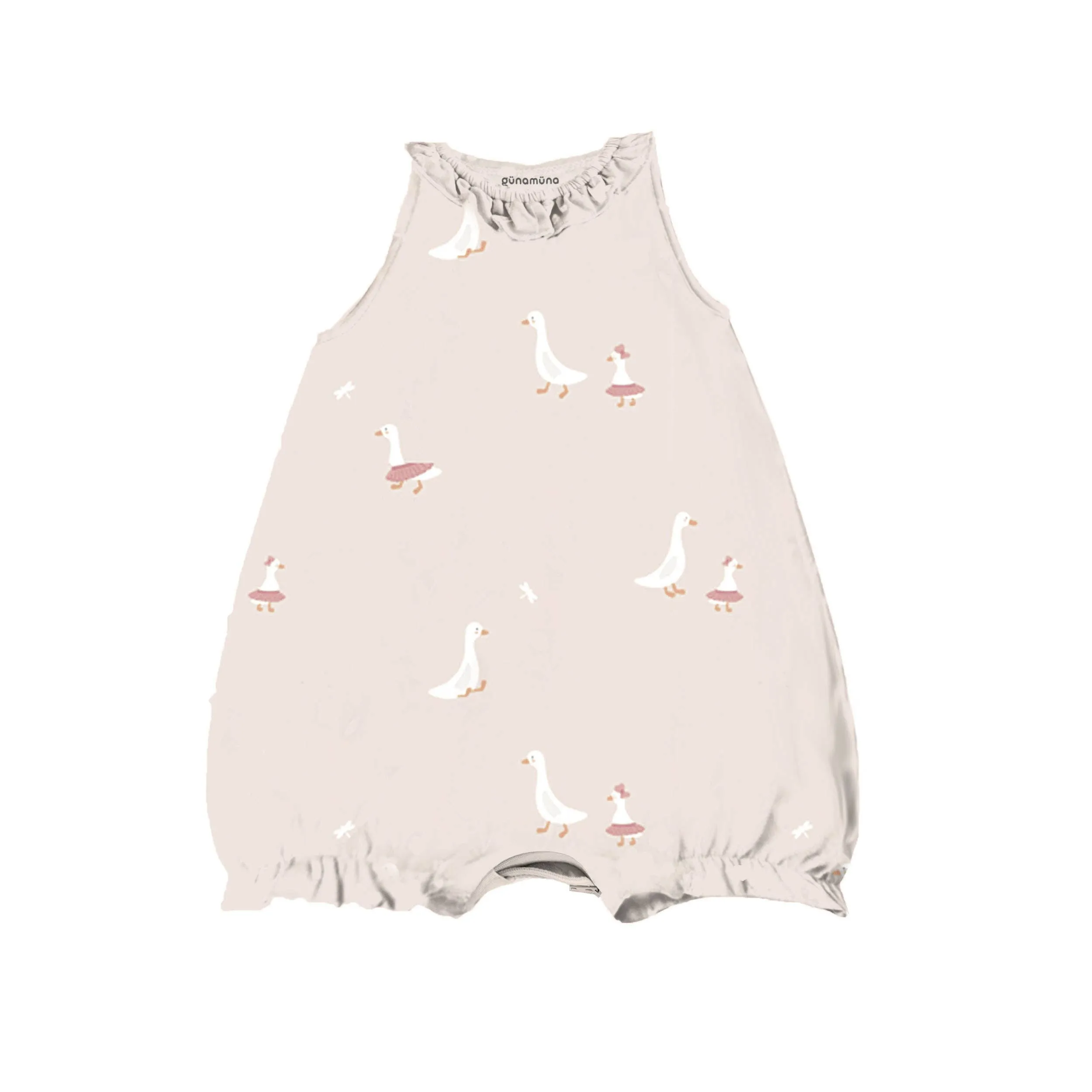 BUBBLE ROMPER : Tutu goose