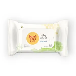 Burt's Bees Baby Chlorine-Free Wipes, 72 counts