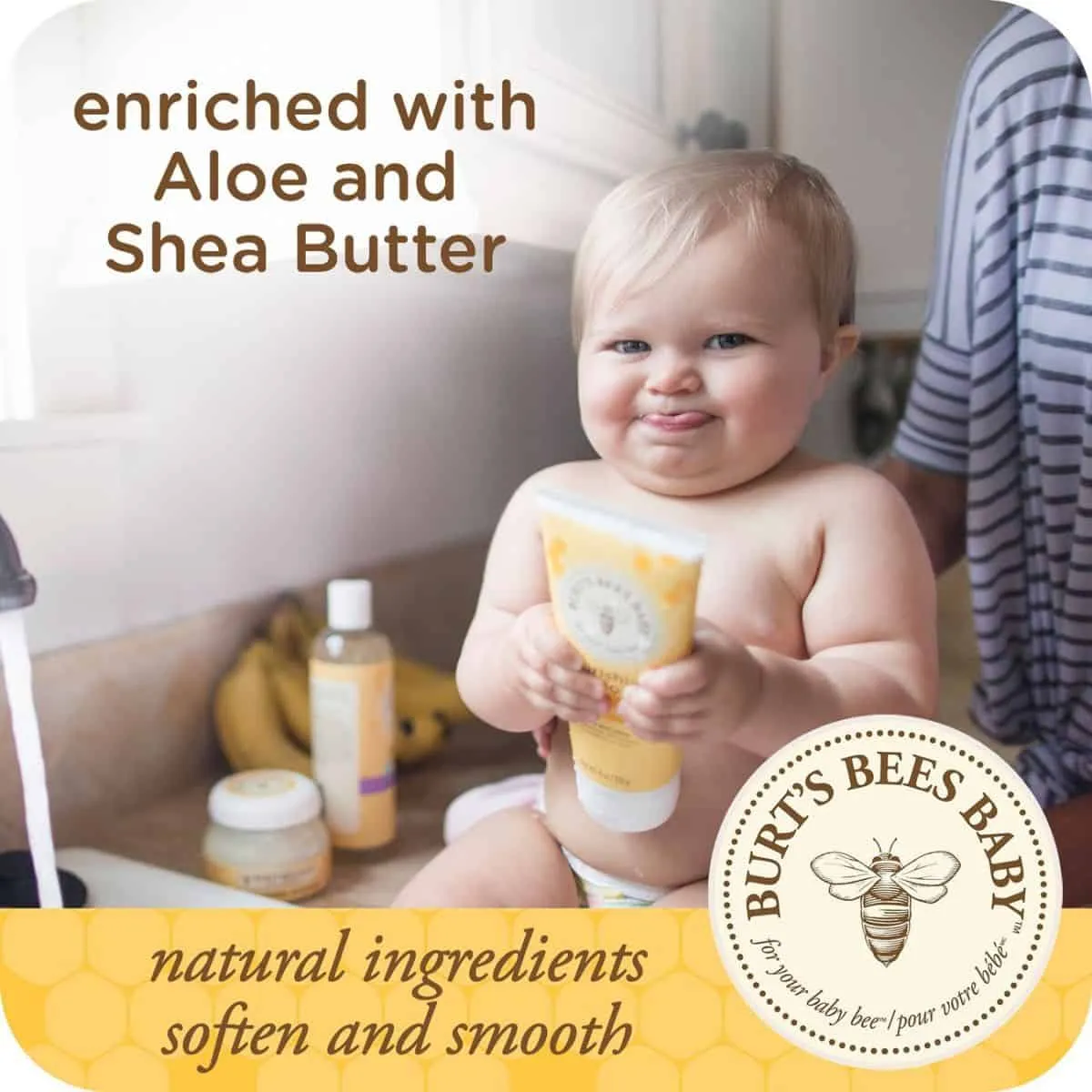 Burt's Bees Baby Chlorine-Free Wipes, 72 counts