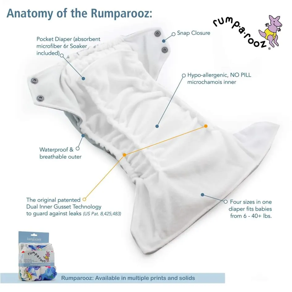 Cloth Diaper Bundle - Try It! - Original with Bamboo :: 4 pack 