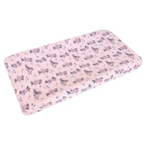Copper Pearl Minnie Mouse Premium Diaper Changing Pad Cover