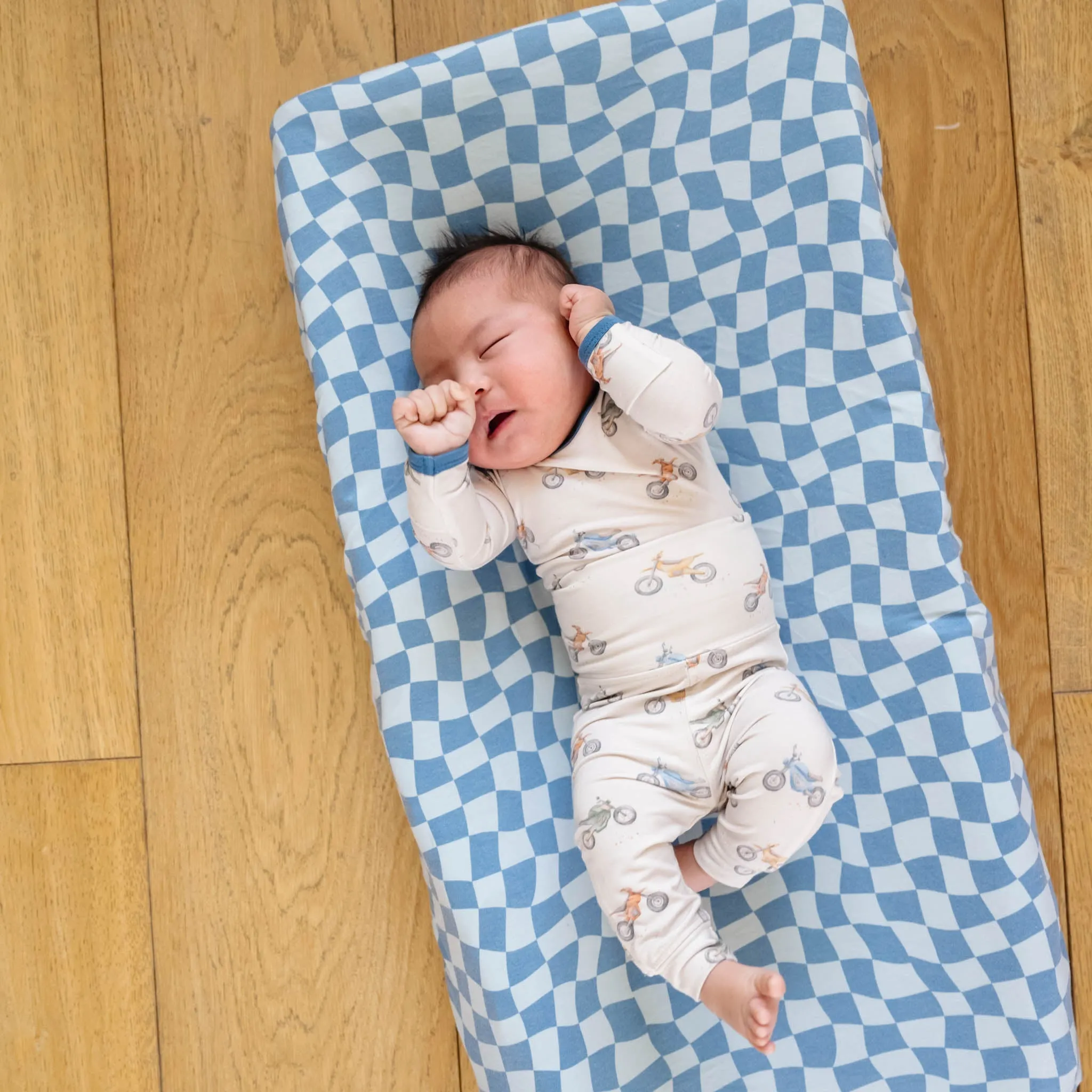Copper Pearl Premium Knit Diaper Changing Pad Cover | Miles