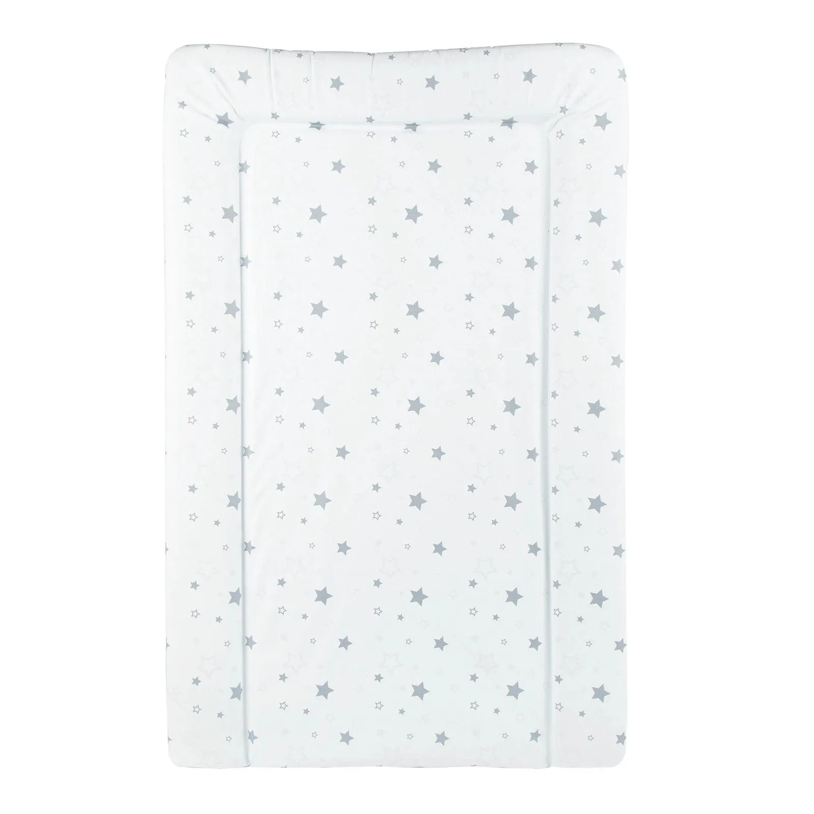 CuddleCo Changing Mat - White Grey Stars