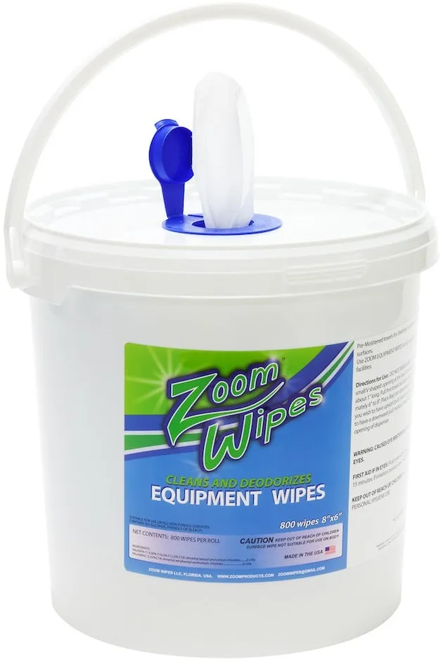 DISINFECT/ Zoom Wipes/ 800 Wipes per Roll, 4 Rolls/case