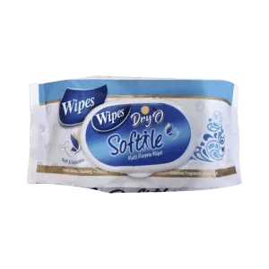 DRY O SOFTILE BABY WIPES 60PCS