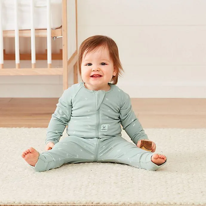 ergoPouch TOG 0.2 Pajamas (Layers) Long Sleeve Romper - SAGE