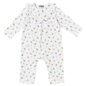 Floral Bib Coveralls
