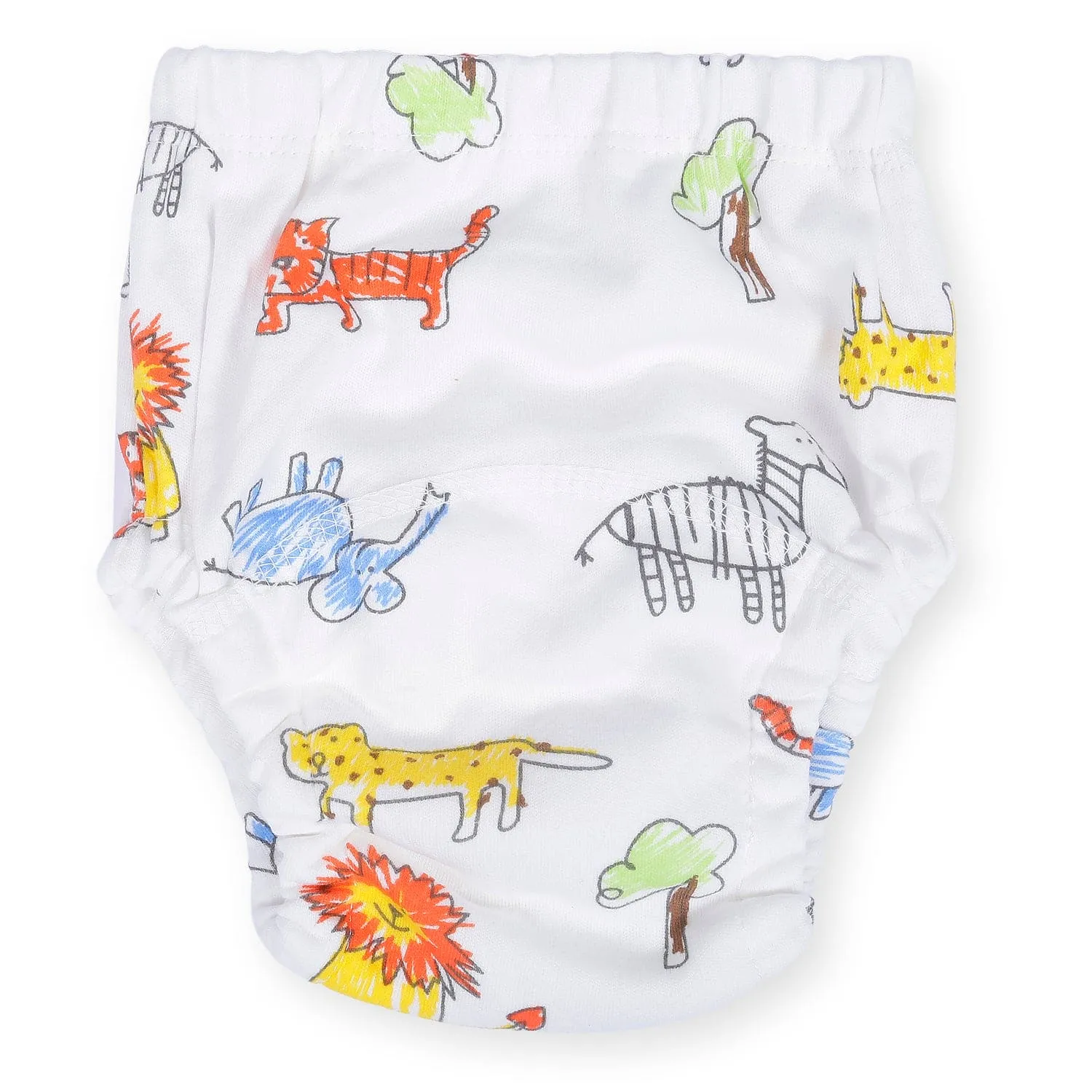 Forest Friends Reusable Cloth Training Pants Clothing Accessory Diaper Panty - Multicolour