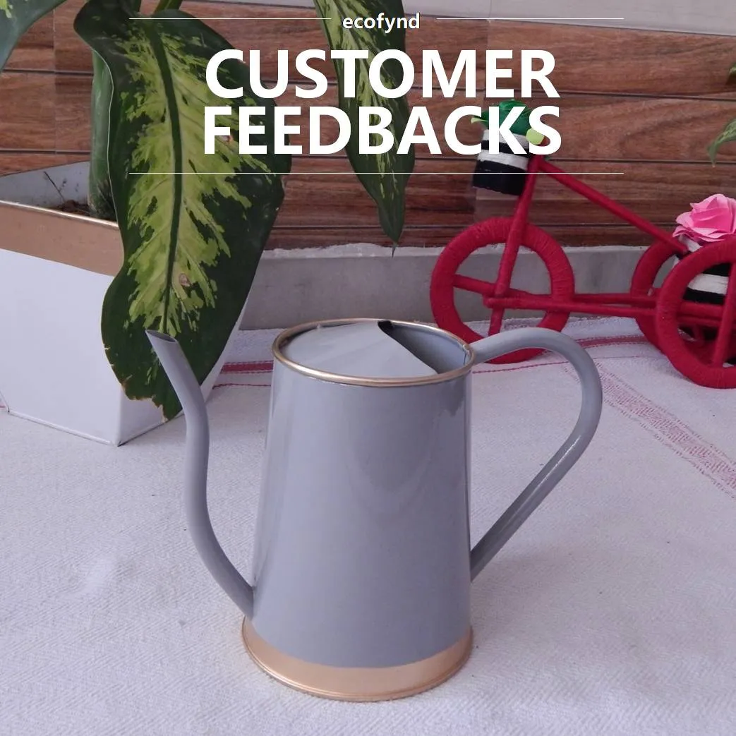 Grey Watering Can 1.5 Litre