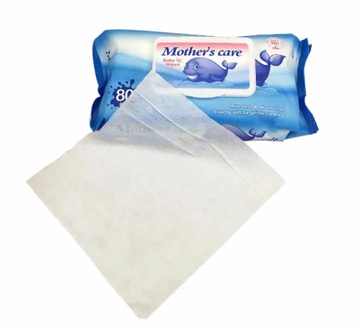 Hot Sale Super Soft Pure for Water Baby Wipes Tender. مناديل مبللة للأطفال فائقة النعومة، مناديل تنظيف رطبة وجافة