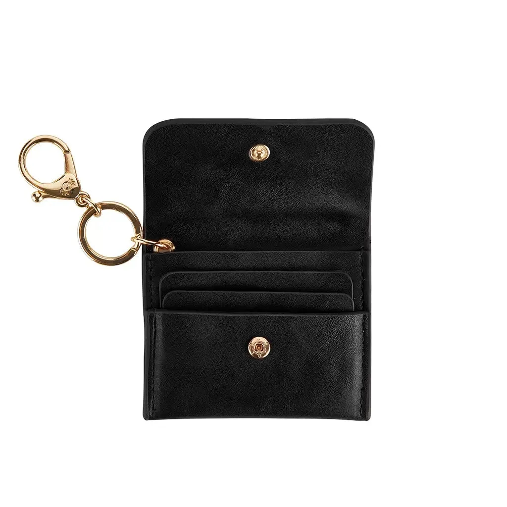 Itzy Ritzy Mini Wallet Card Holder and Key Chain Charm