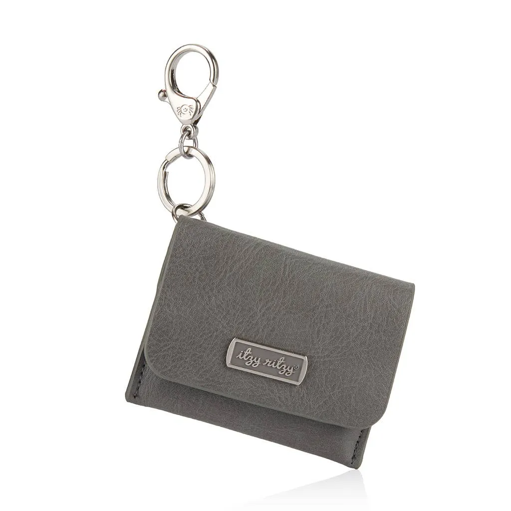 Itzy Ritzy Mini Wallet Card Holder and Key Chain Charm