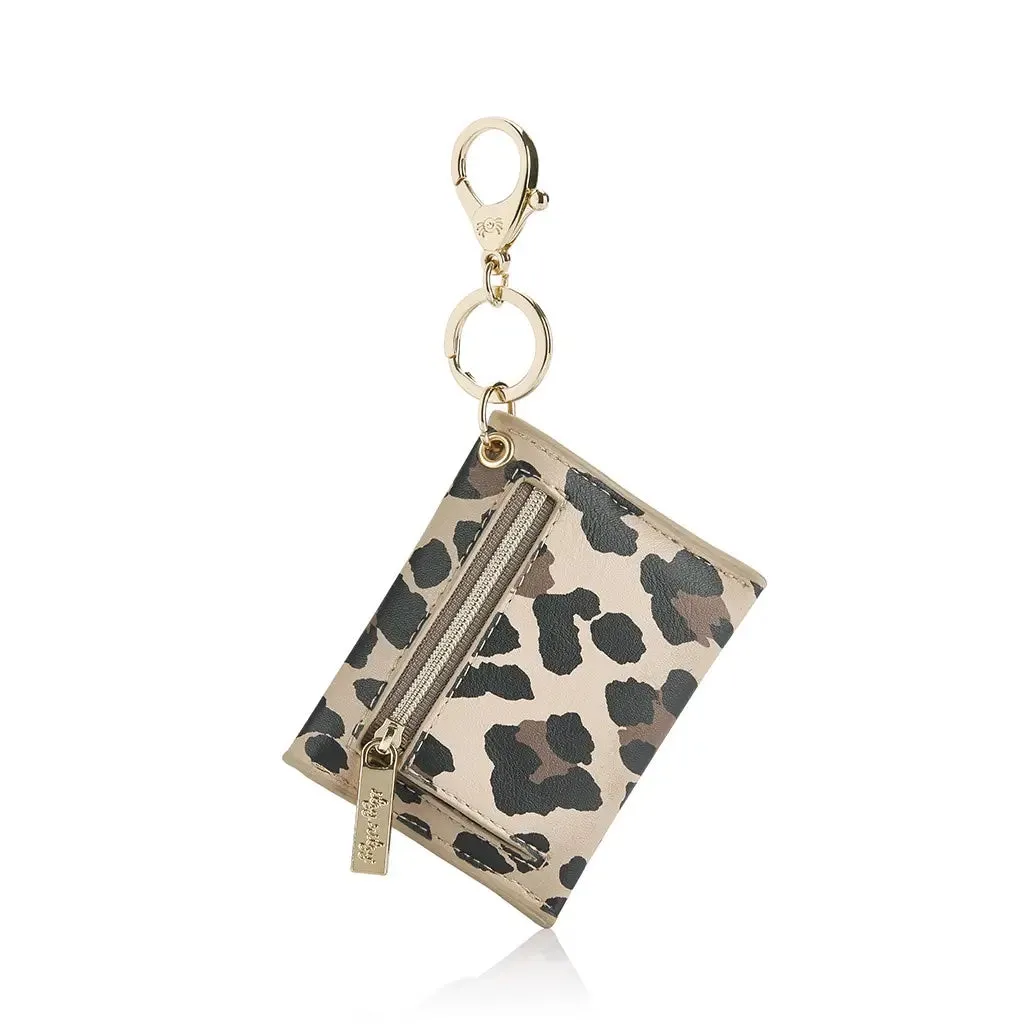 Itzy Ritzy Mini Wallet Card Holder and Key Chain Charm