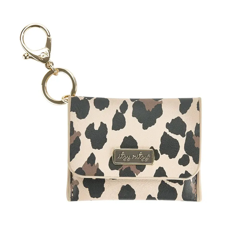 Itzy Ritzy Mini Wallet Card Holder and Key Chain Charm