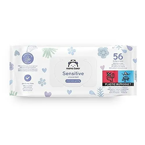 Mama Bear Sensitive Unscented baby wipes–  (Total 1008 wipes)