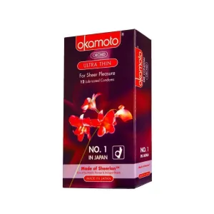 Okamoto - Orchid Ultra Thin Condoms