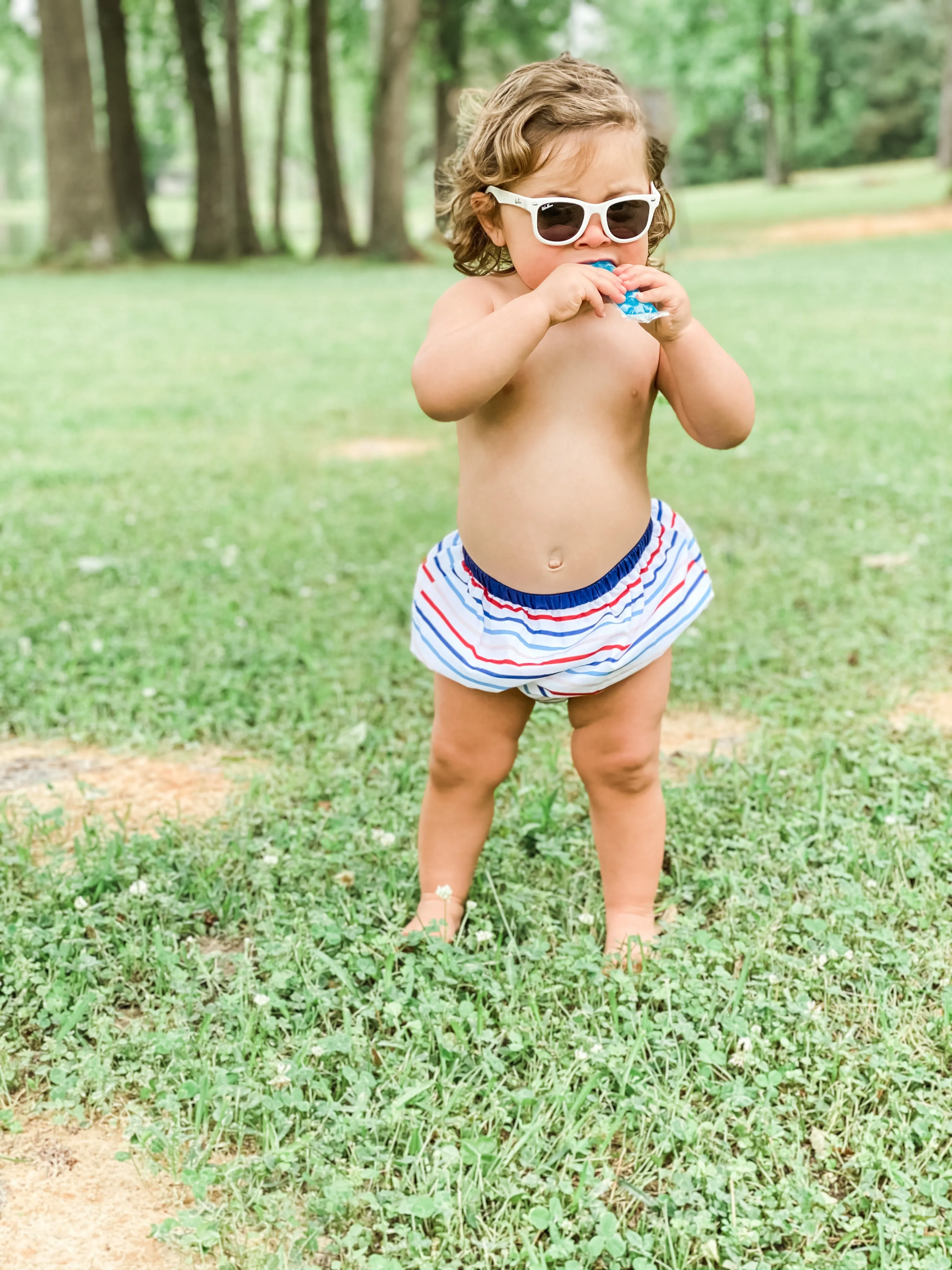 Patriotic Swim Diaper Cover