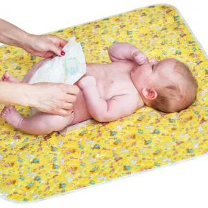 Portable Changing Pad for Home & Travel Waterproof Reusable Extra Large Size